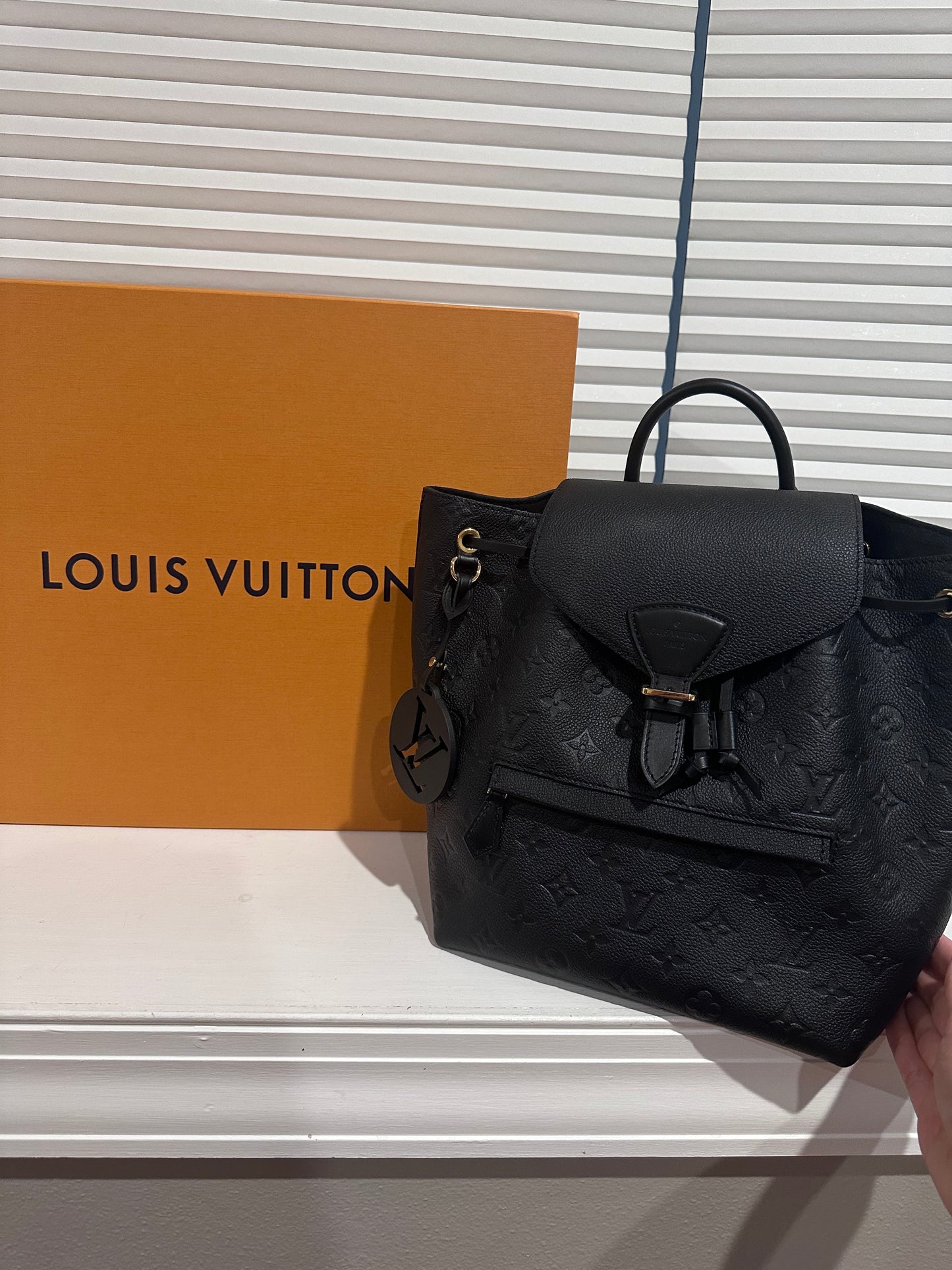 Louis Vuitton Monsuri PM Emplant Noir Black