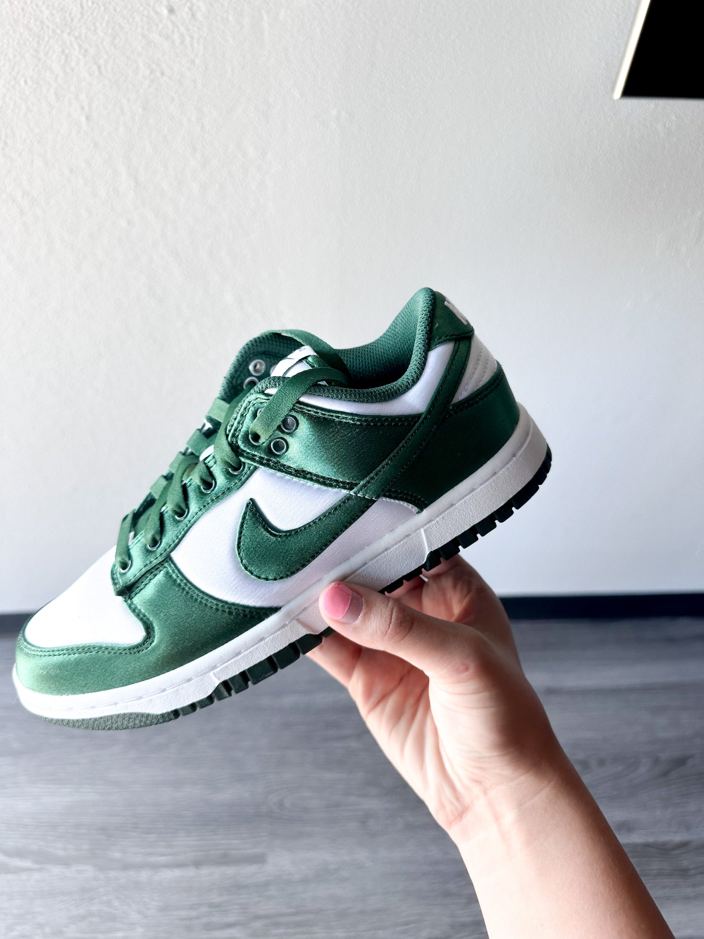 Nike Dunk Low Michigan State Satin (W)
