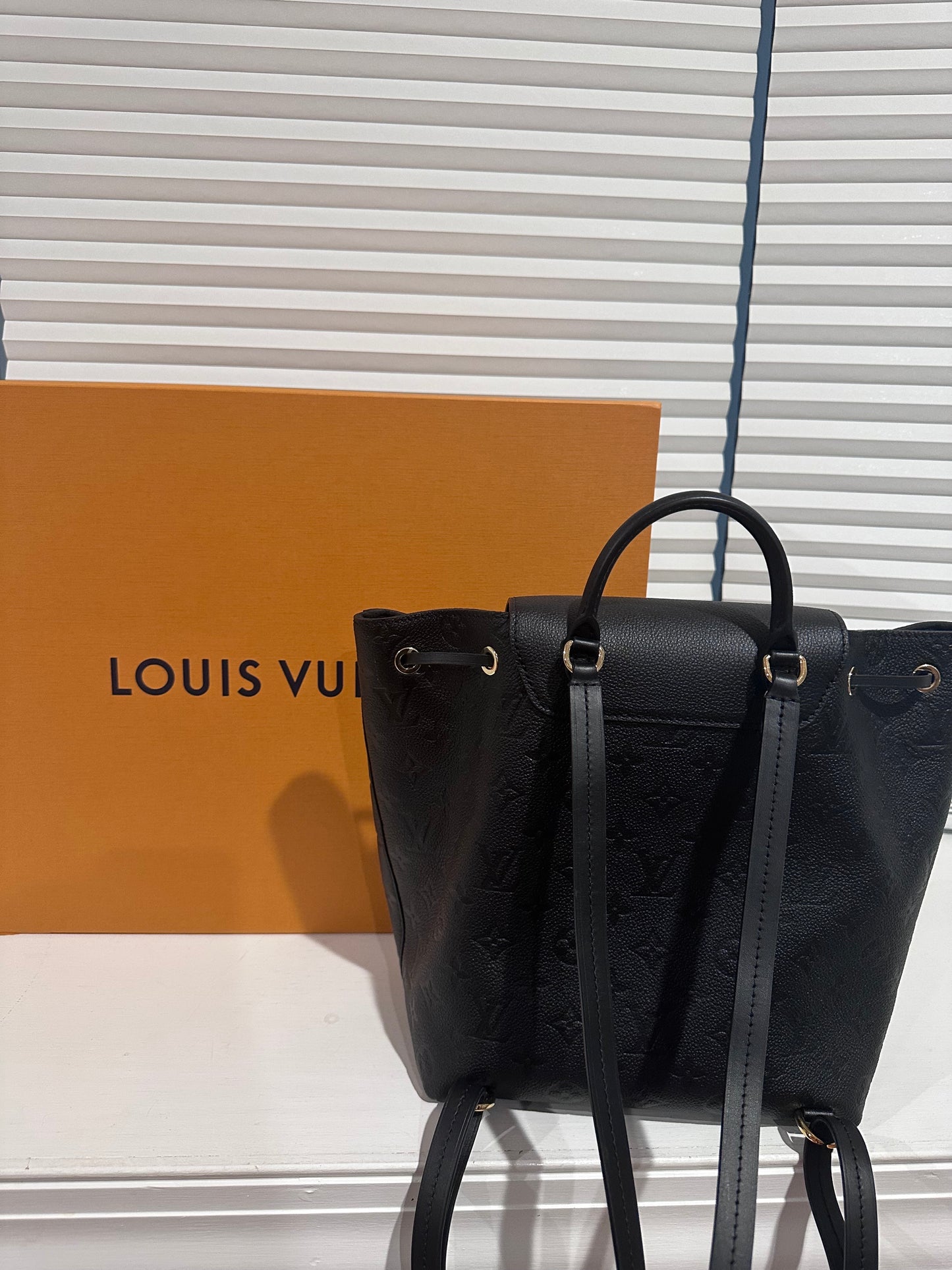 Louis Vuitton Monsuri PM Emplant Noir Black