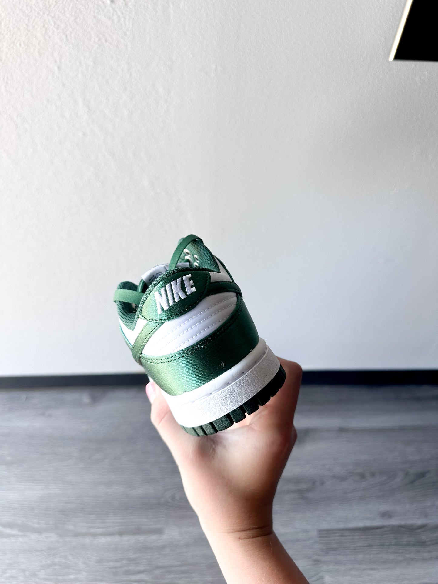 Nike Dunk Low Michigan State Satin (W)