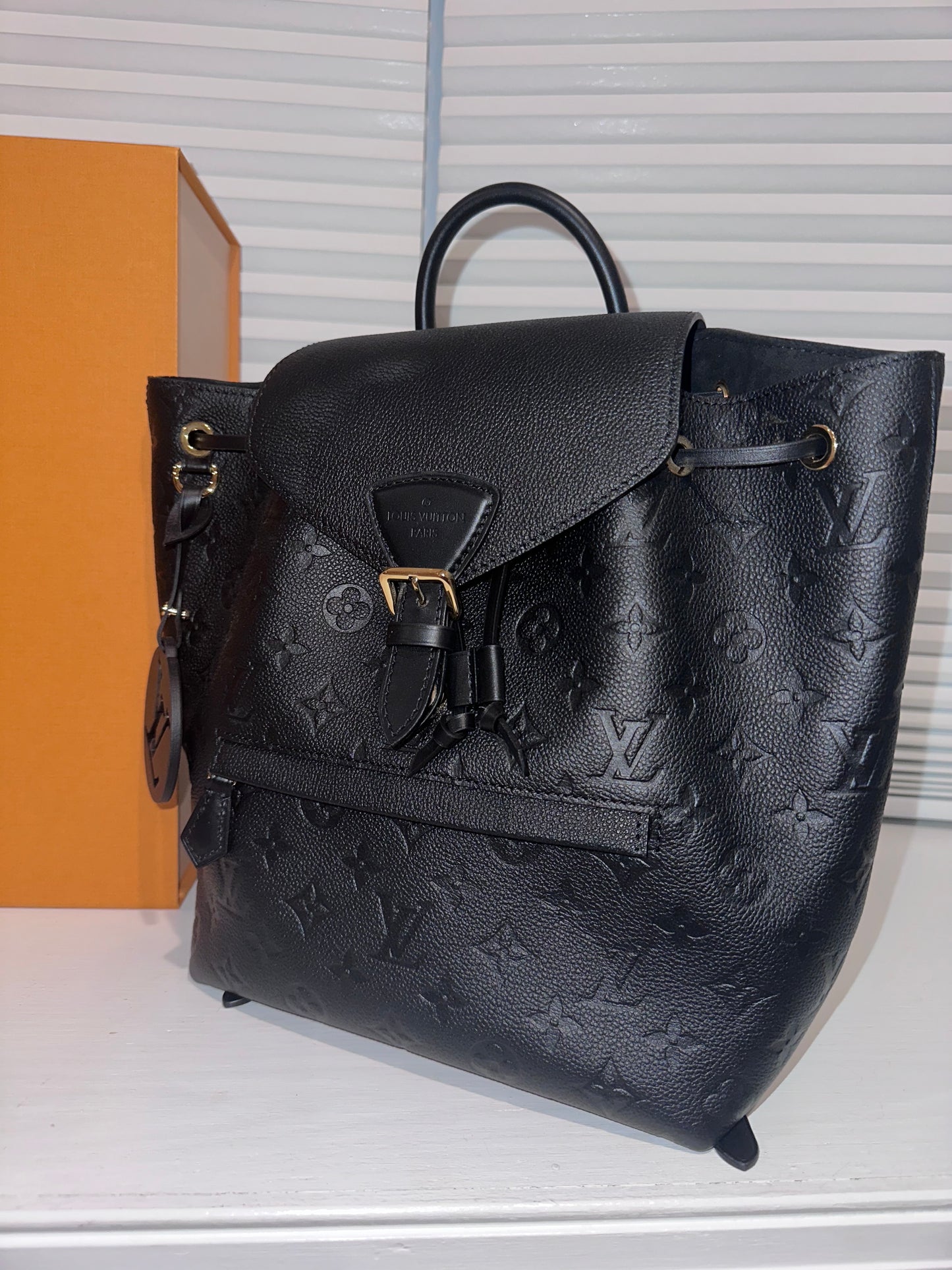 Louis Vuitton Monsuri PM Emplant Noir Black