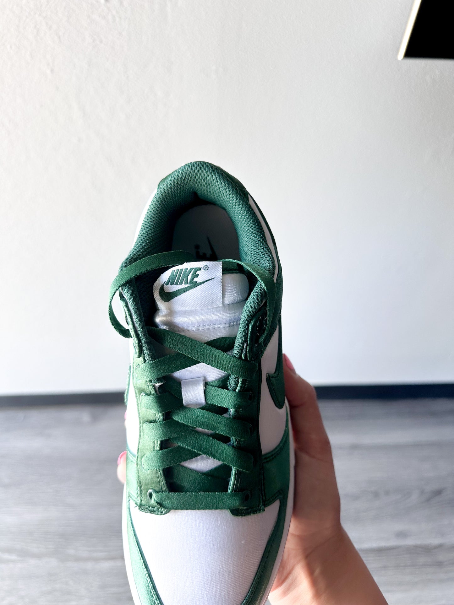 Nike Dunk Low Michigan State Satin (W)