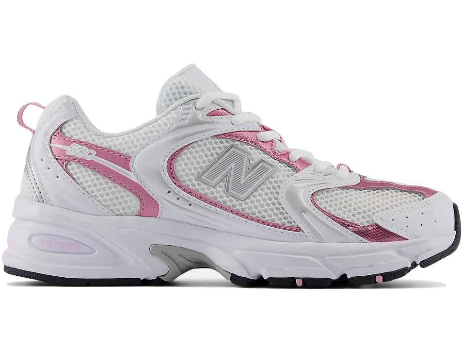 New Balance 530 White Pink Sugar GS Fly Kicks Co