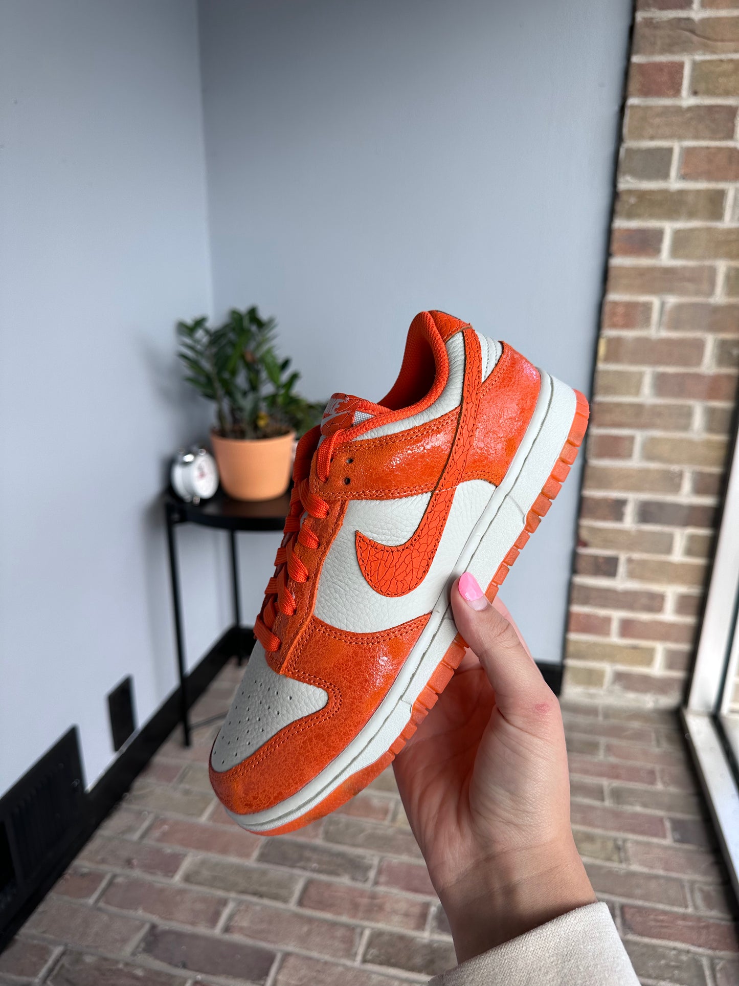 Nike Dunk Low Cracked Orange (W)