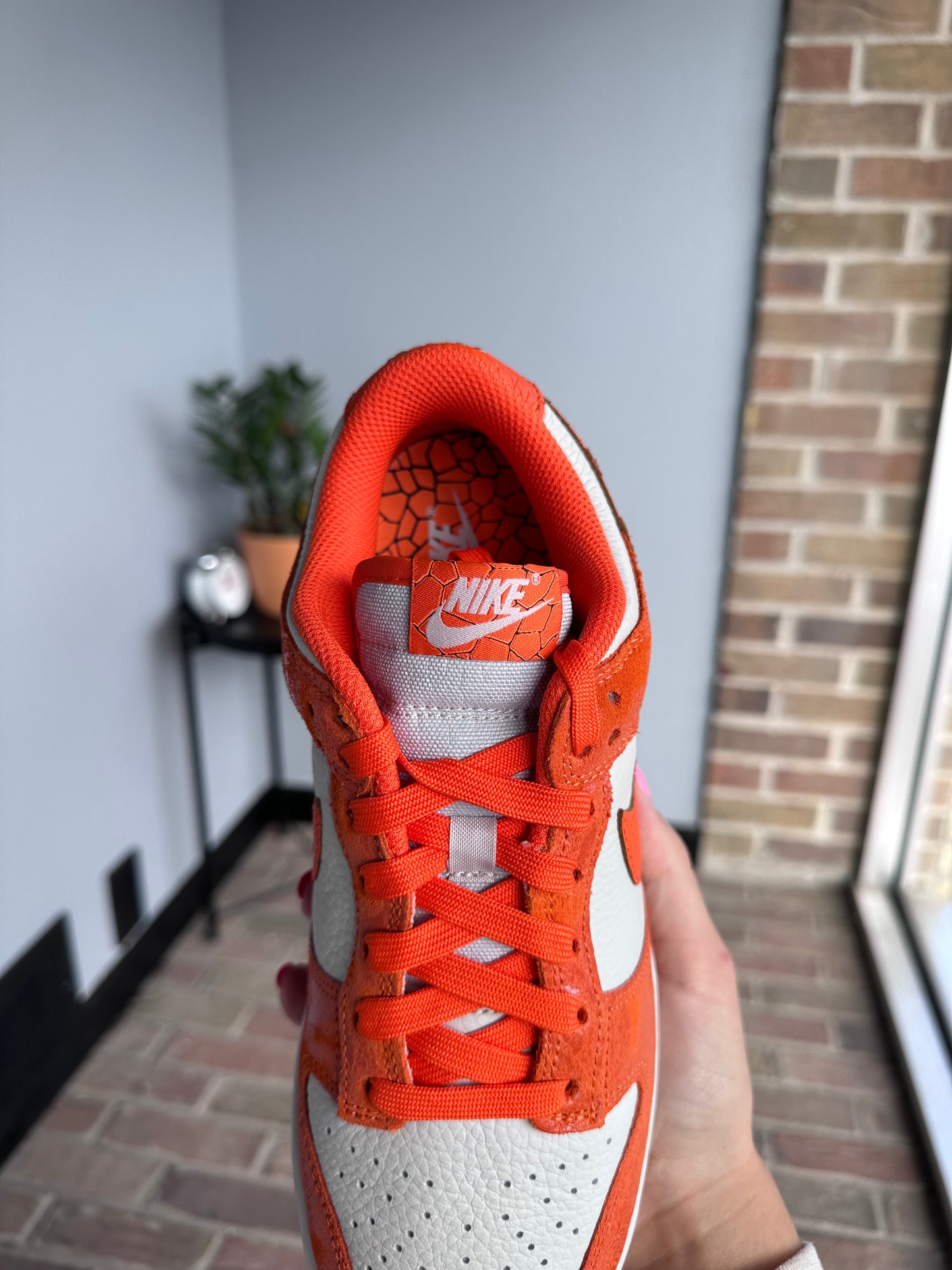 Nike Dunk Low Cracked Orange (W)