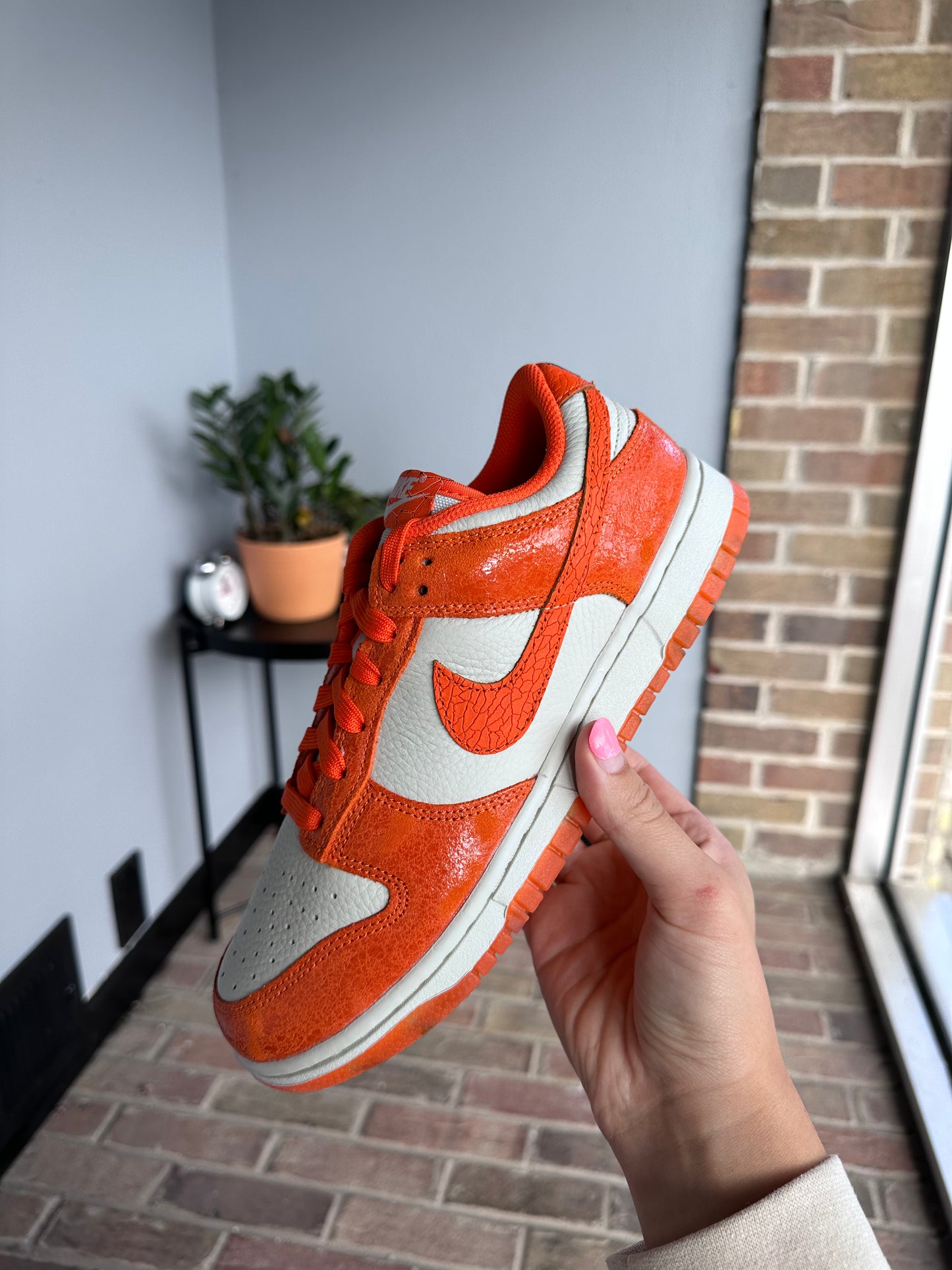 Nike Dunk Low Cracked Orange (W)
