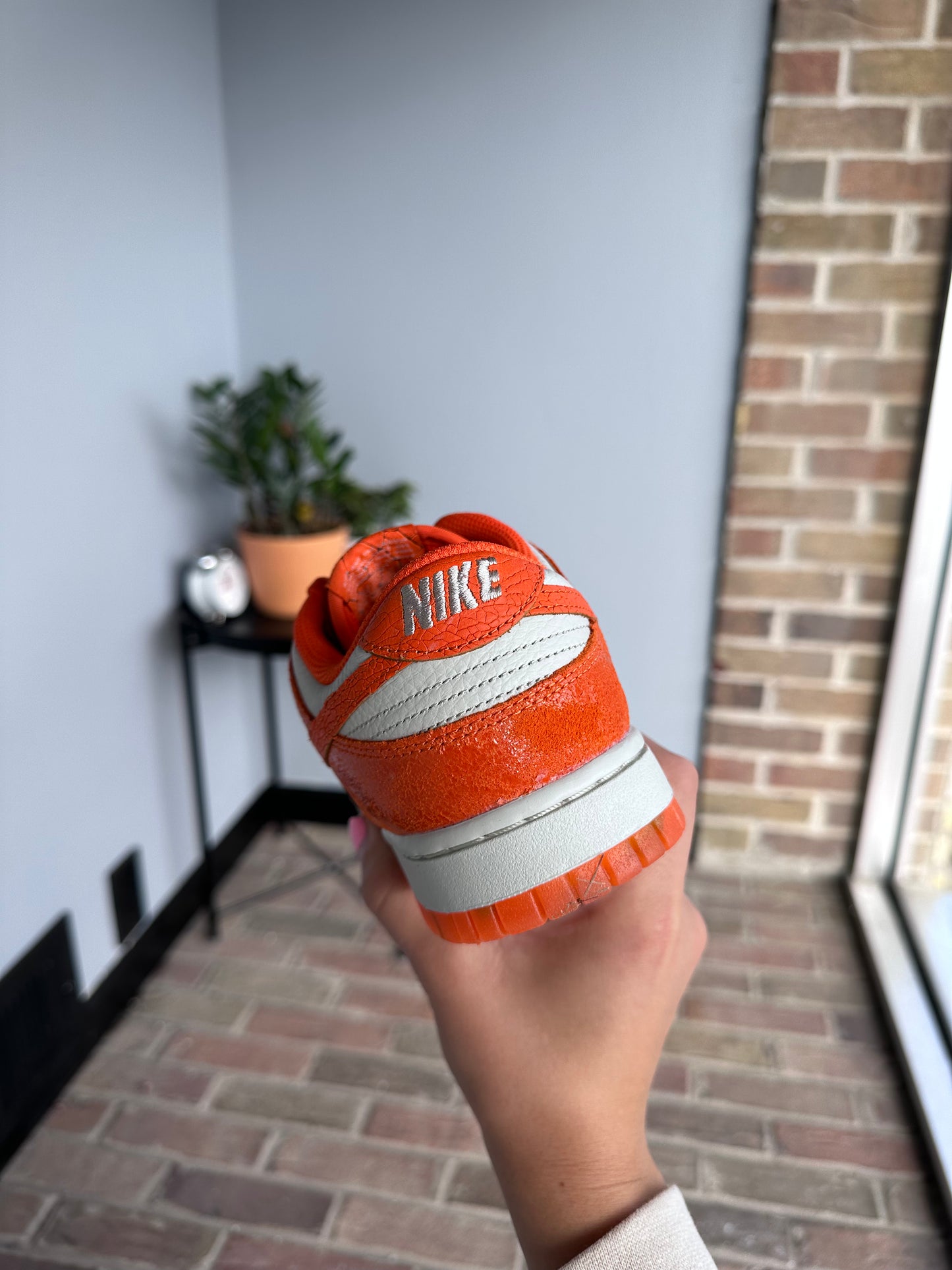 Nike Dunk Low Cracked Orange (W)