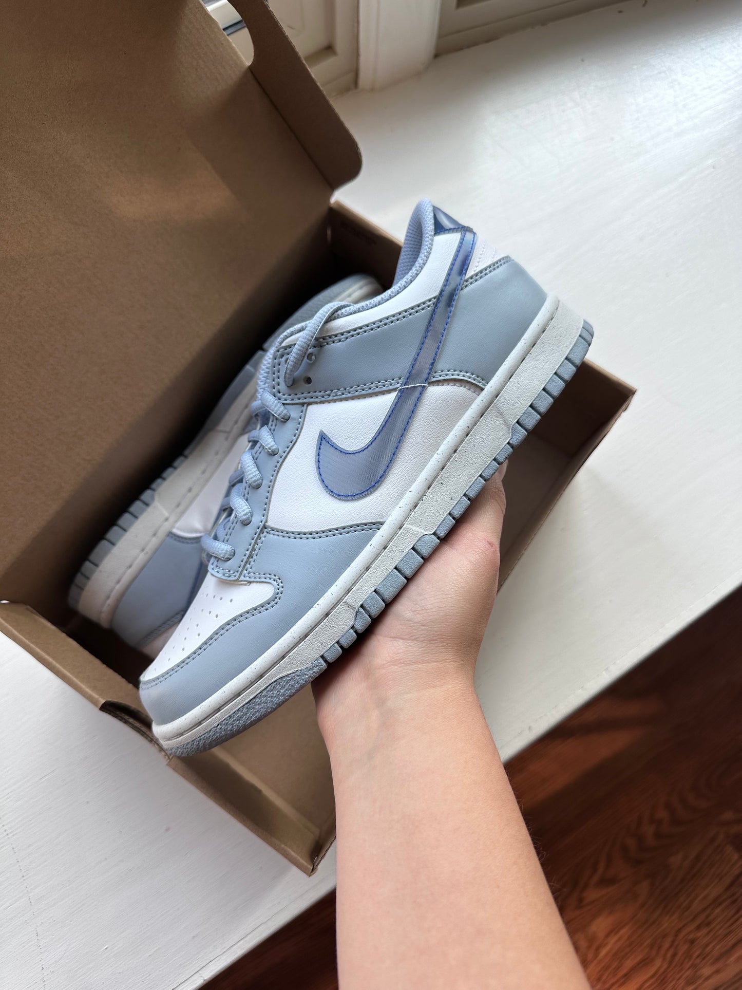 Nike Dunk Low Next Nature Blue Whisper Iridescent (GS)