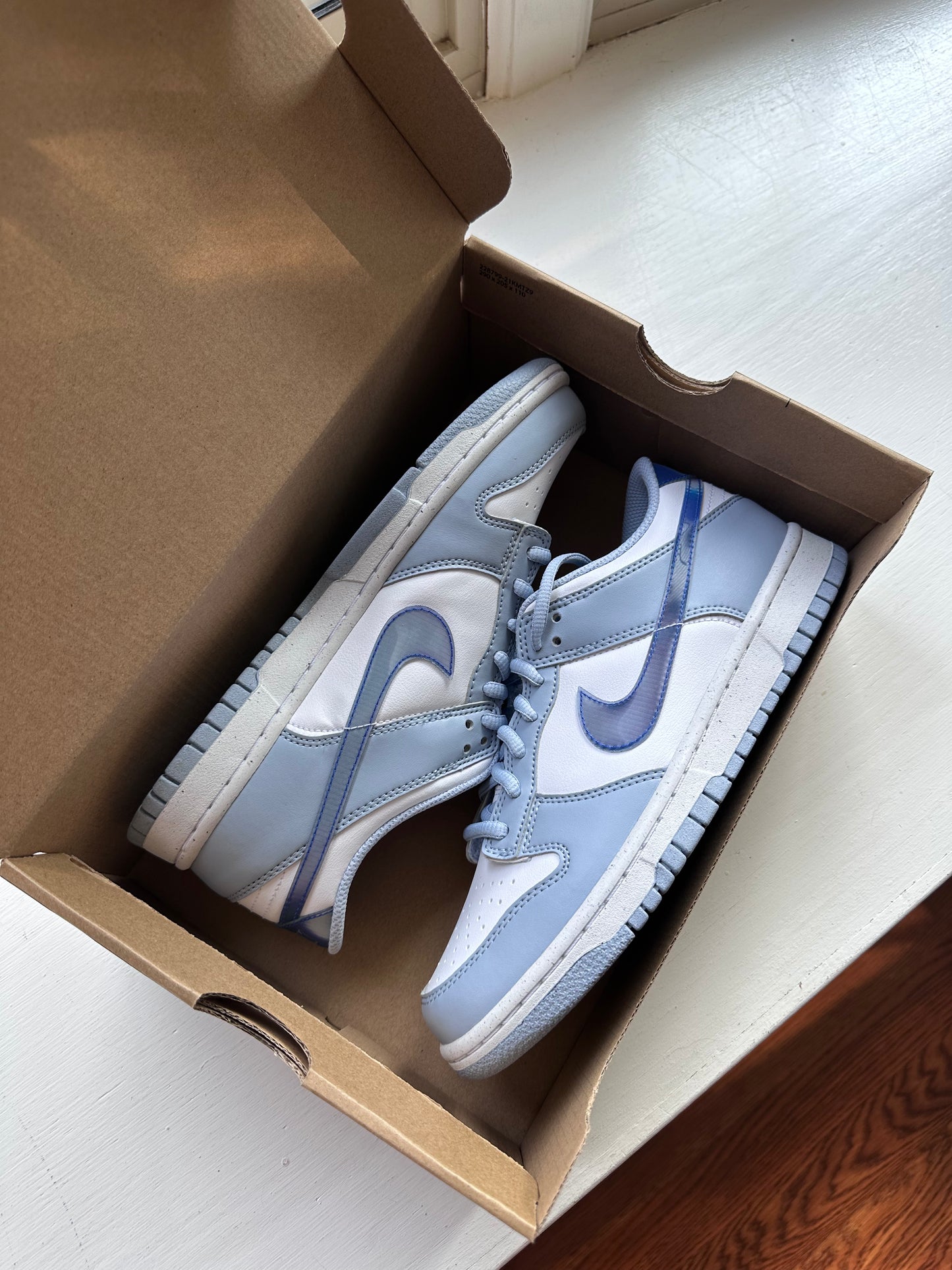 Nike Dunk Low Next Nature Blue Whisper Iridescent (GS)