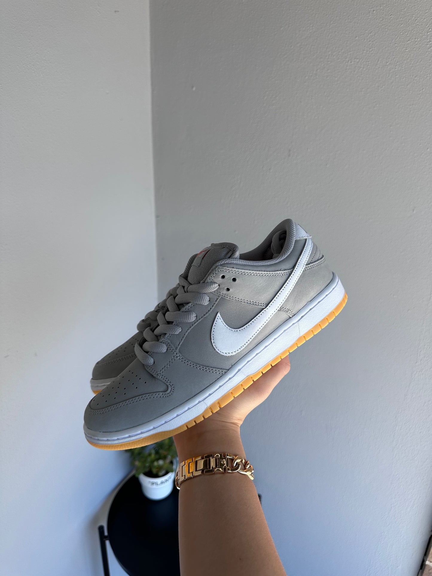 Nike SB Dunk Low Pro ISO Orange Label Wolf Grey Gum