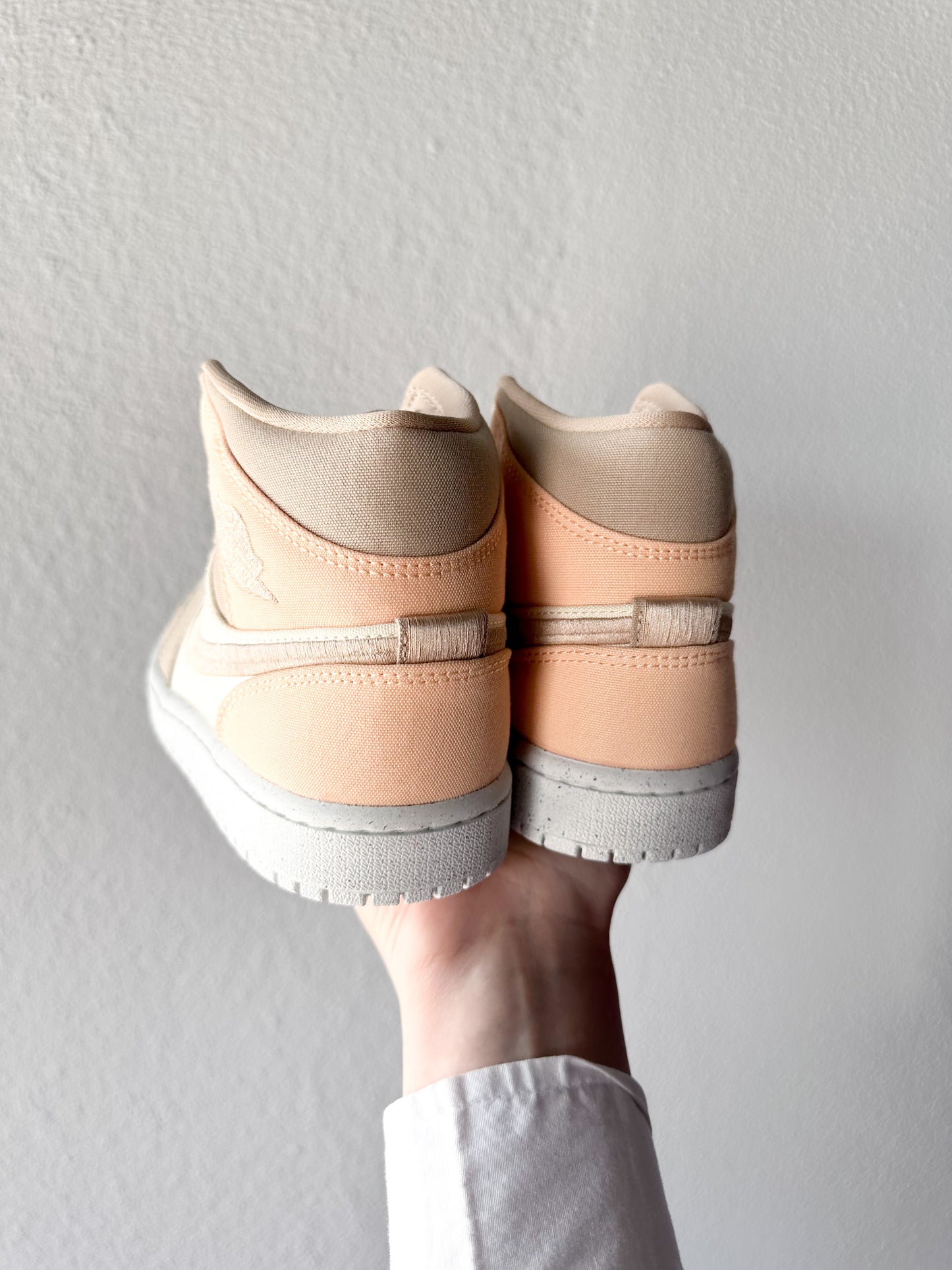 Jordan 1 Mid SE Canvas Khaki (W)