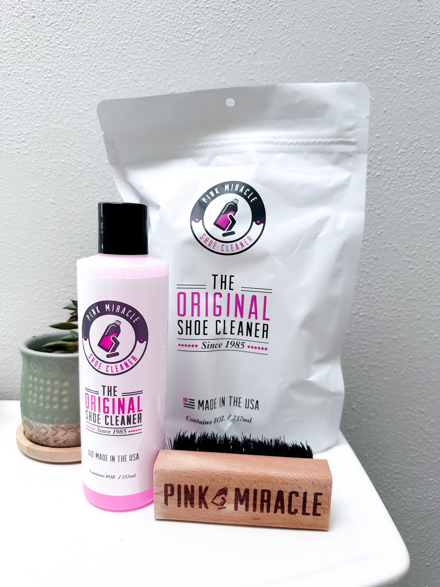 Pink Miracle Sneaker Cleaner