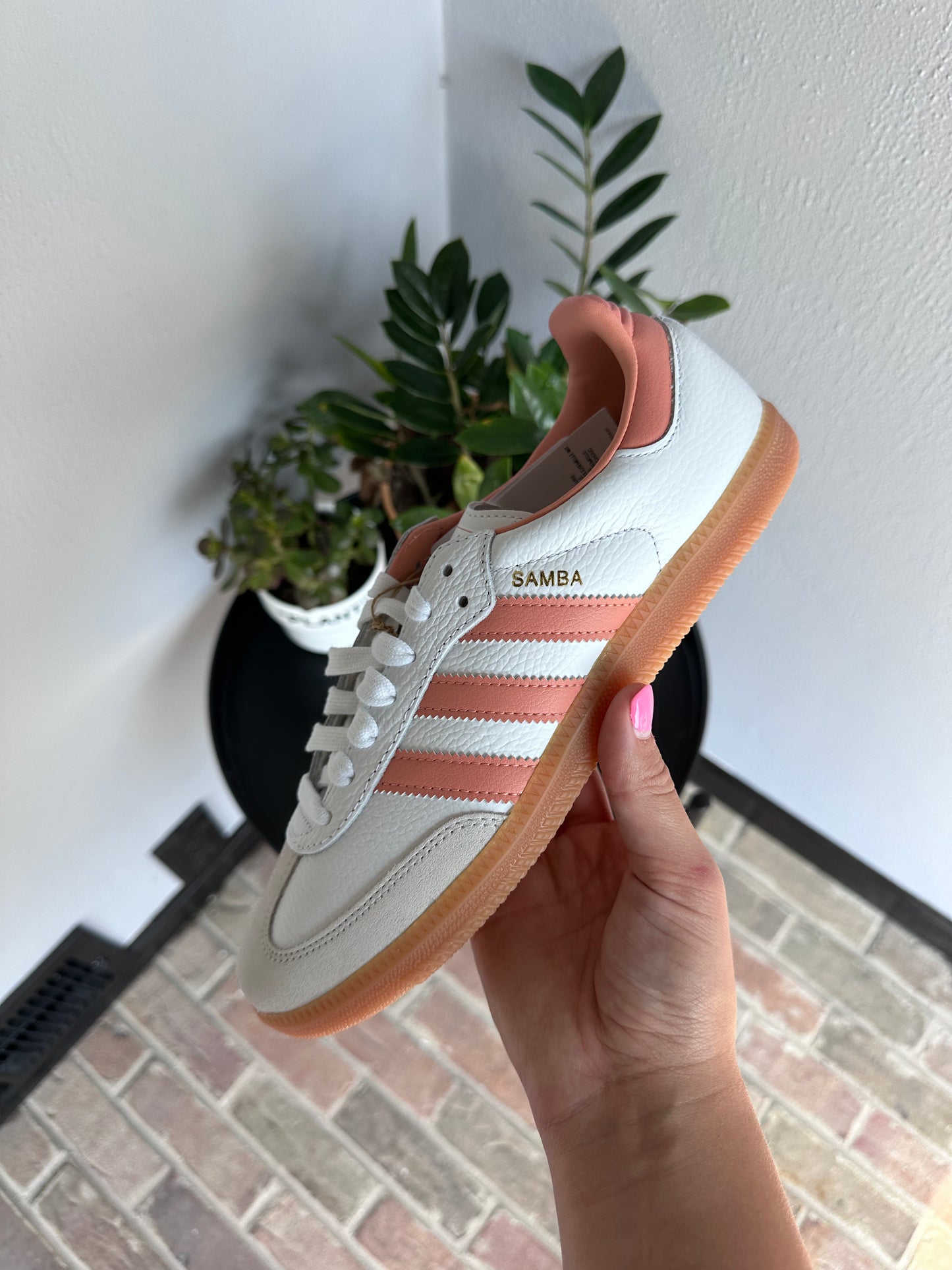 Adidas Samba OG White Wonder Clay Gum (W)