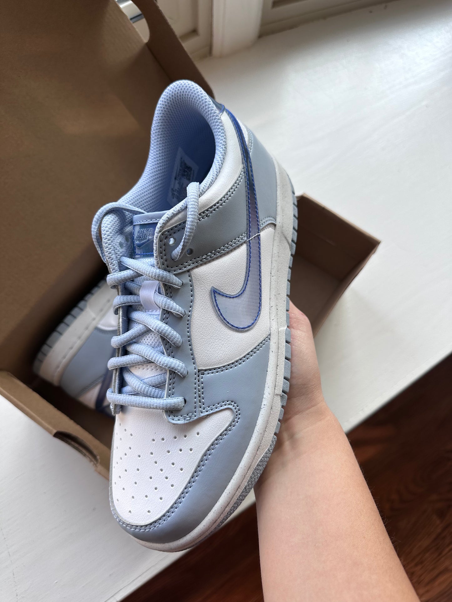 Nike Dunk Low Next Nature Blue Whisper Iridescent (GS)