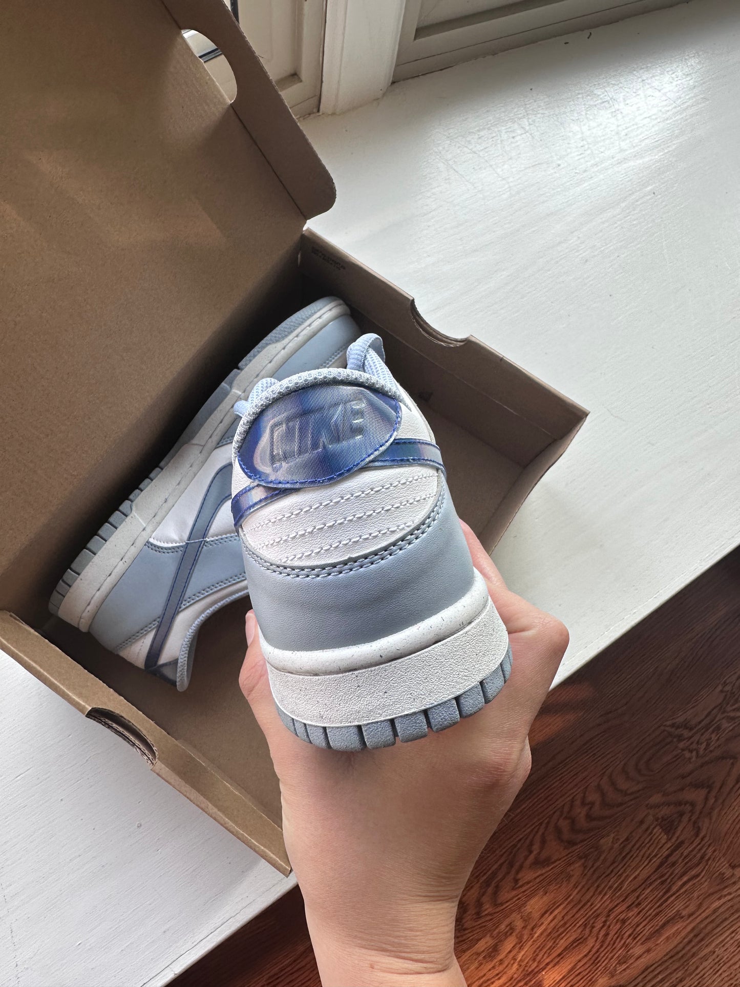 Nike Dunk Low Next Nature Blue Whisper Iridescent (GS)