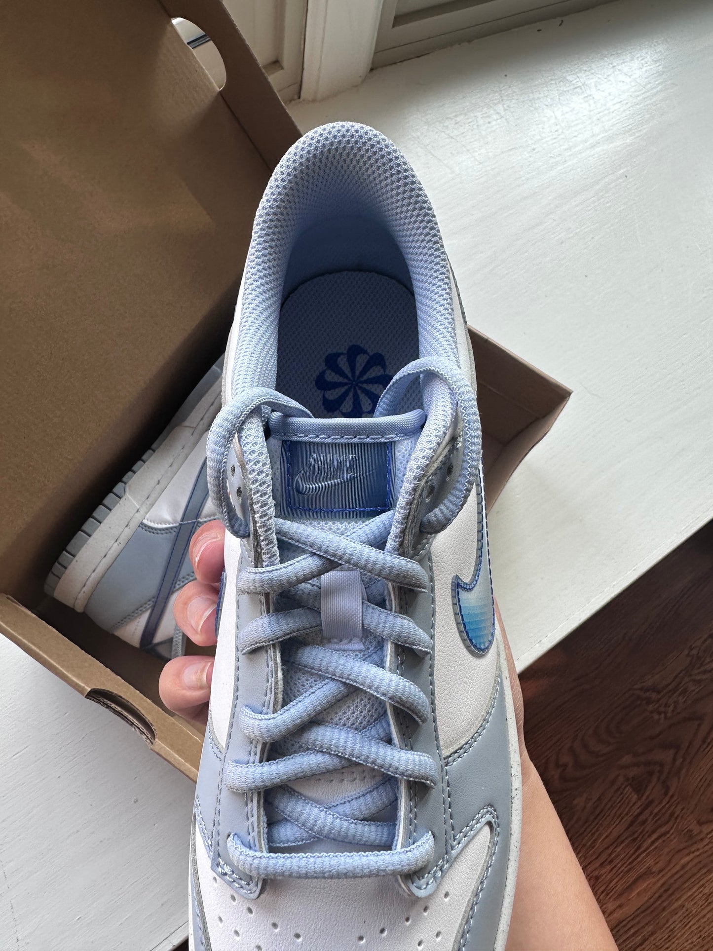 Nike Dunk Low Next Nature Blue Whisper Iridescent (GS)
