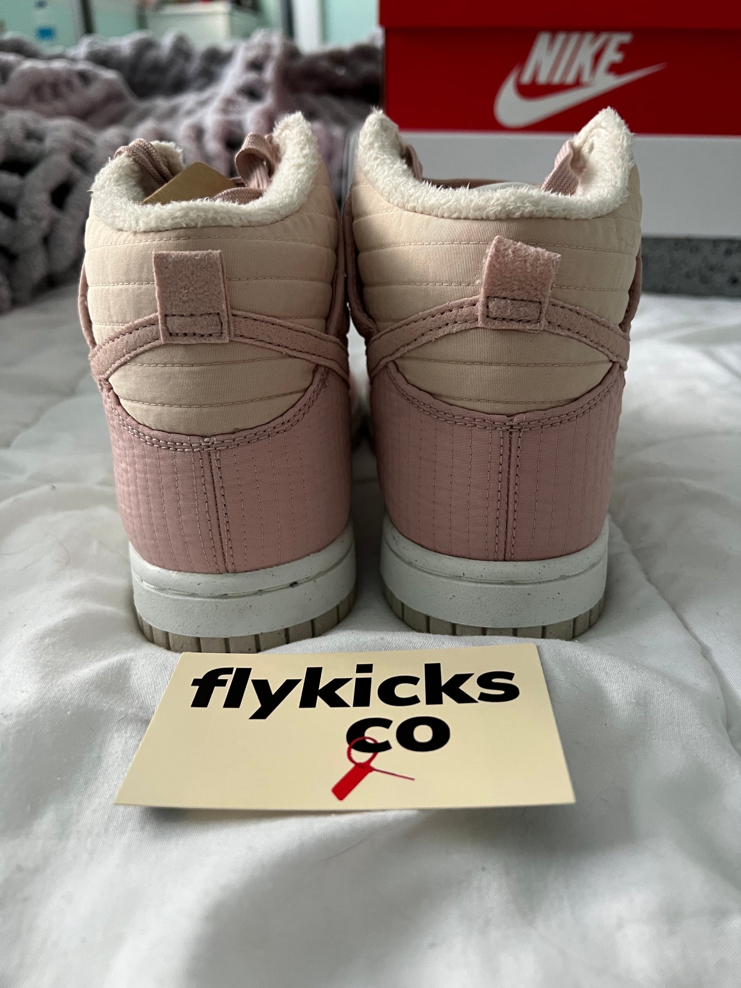 Nike Dunk High Next Nature Pink Oxford (W)