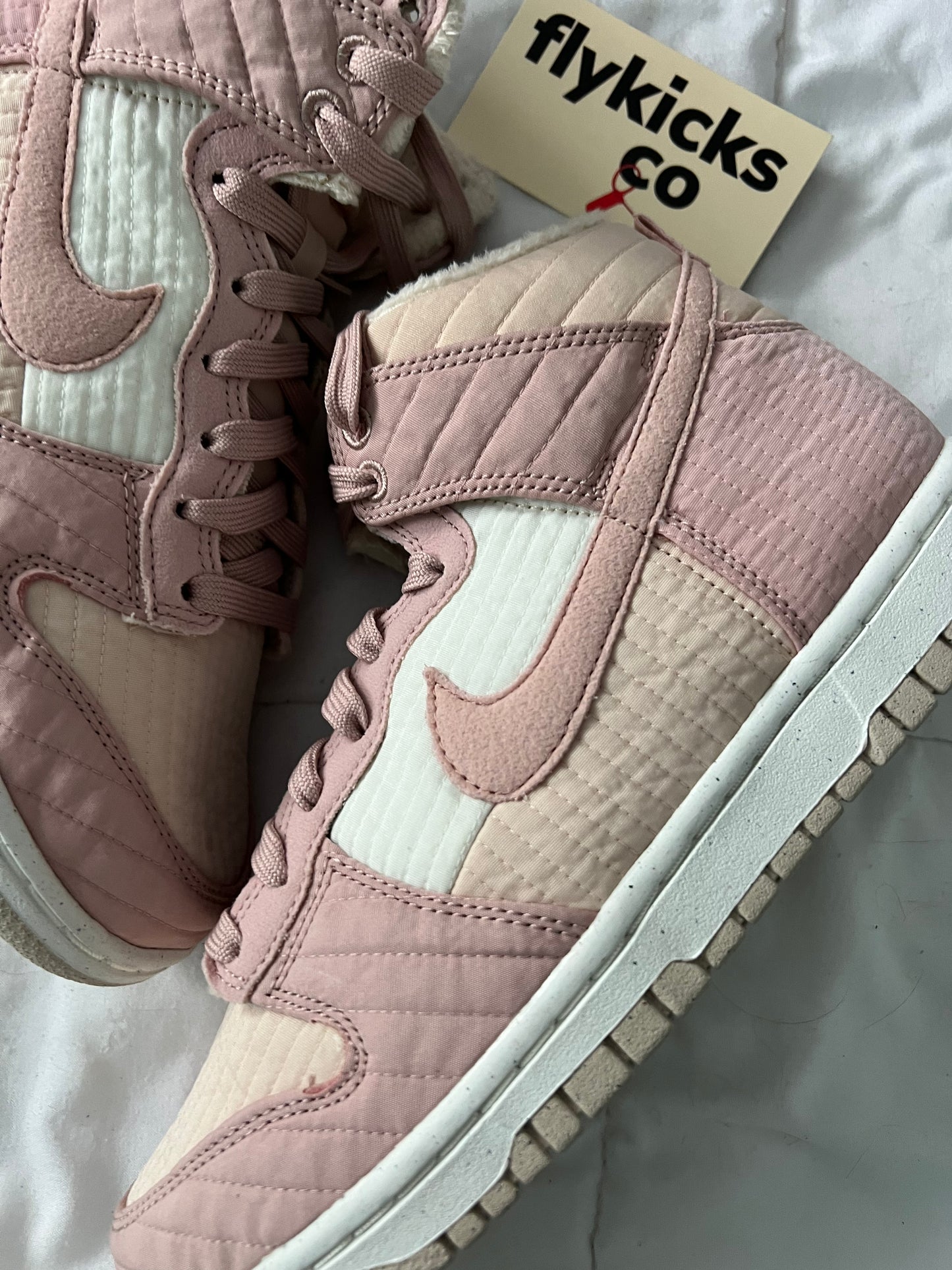 Nike Dunk High Next Nature Pink Oxford (W)