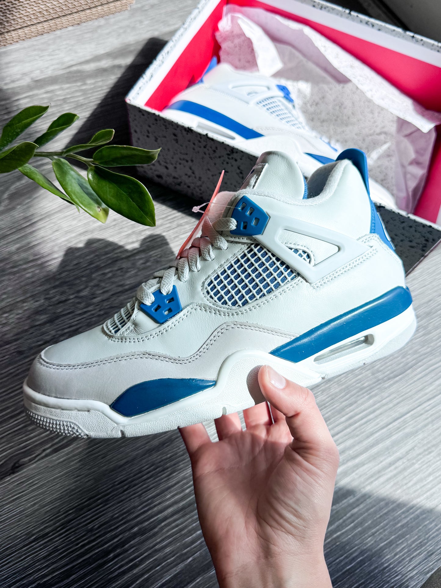 Jordan 4 Retro Military Blue (2024)(GS)