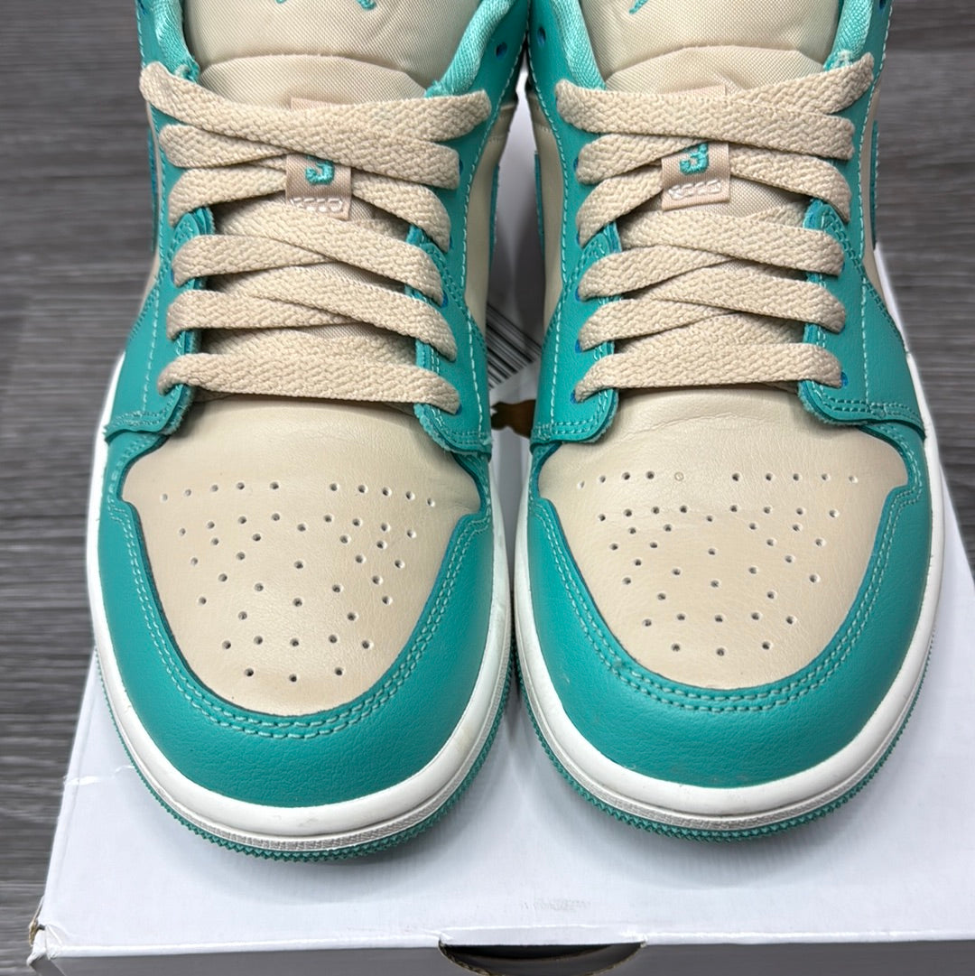 Jordan 1 Low Tropical Teal (W)(Preowned)