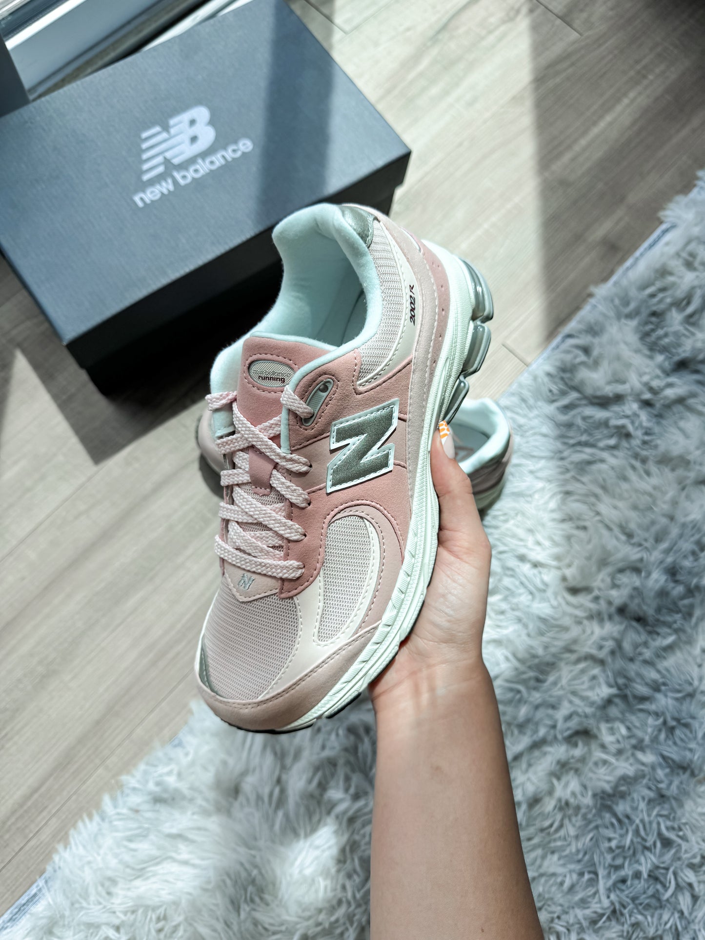 New Balance 2002R Pink Sand (GS)