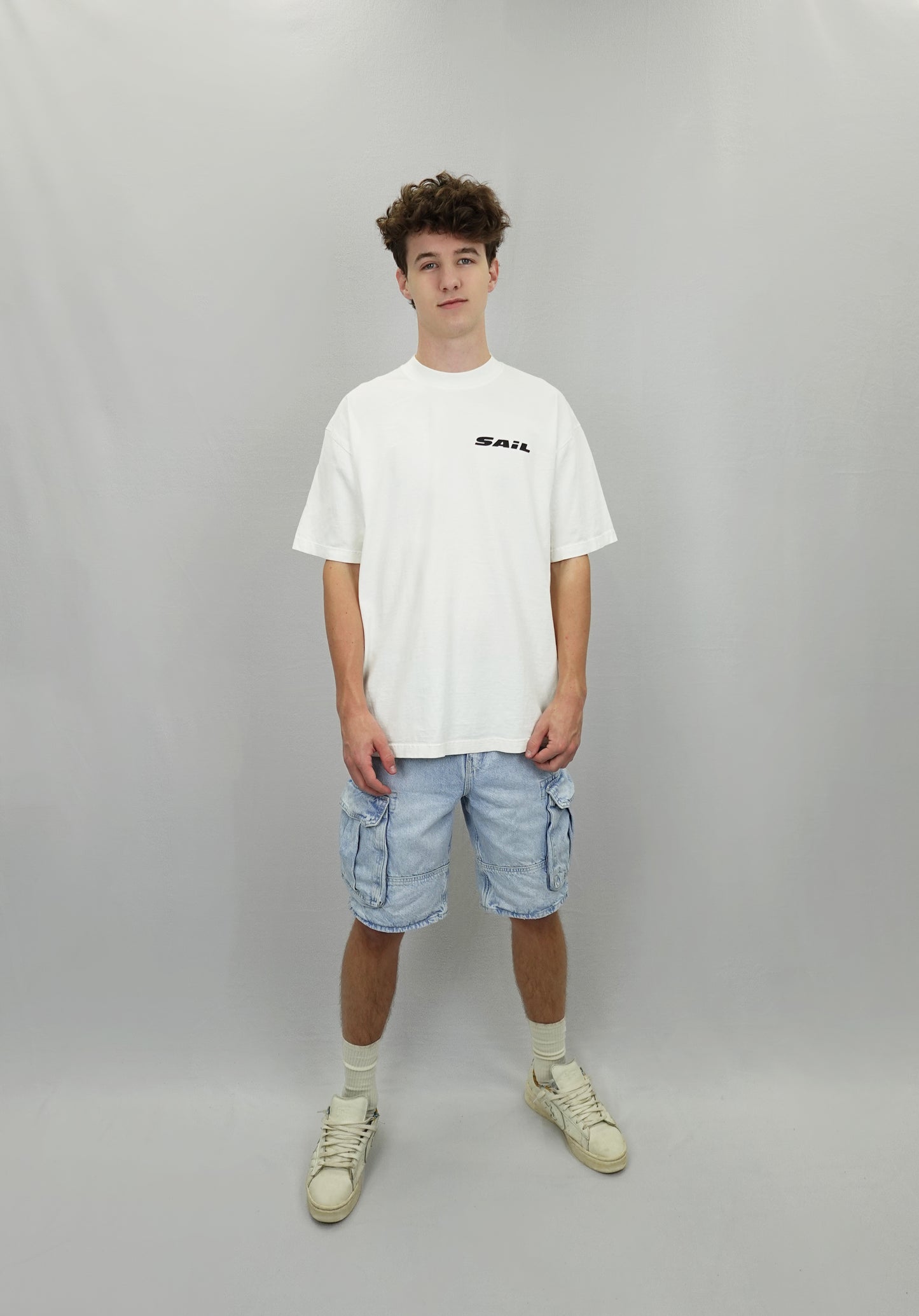 OFF WHITE TRADEMARK TEE