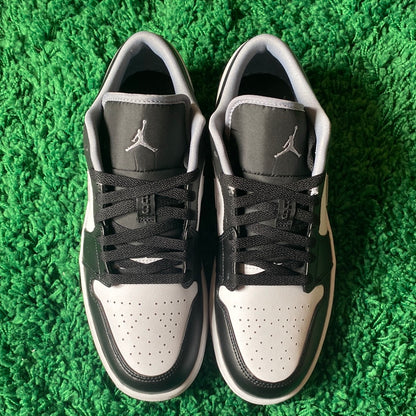 Jordan 1 Low Black White Grey