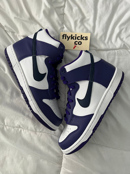 Nike Dunk High Court Purple Navy (GS)