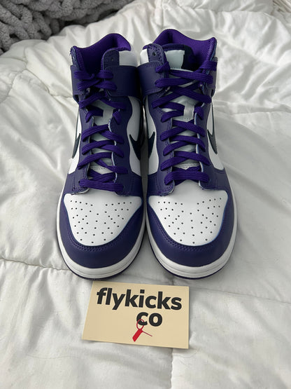 Nike Dunk High Court Purple Navy (GS)