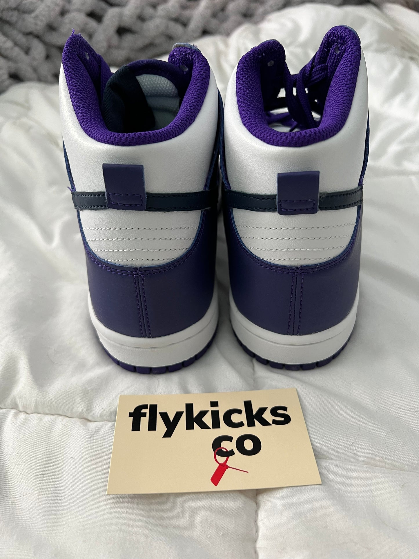 Nike Dunk High Court Purple Navy (GS)