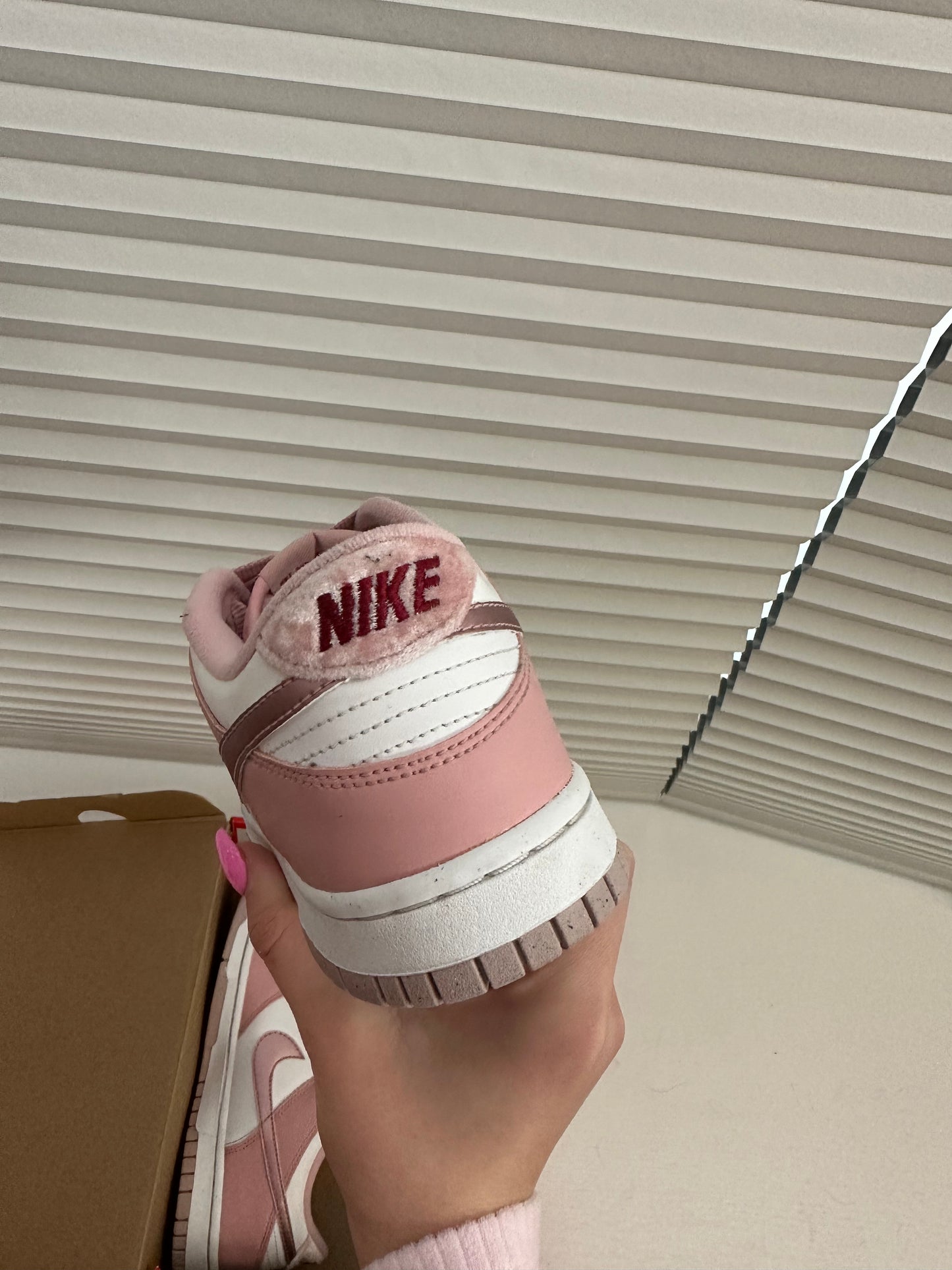 Nike Dunk Low Pink Velvet (GS) (Preowned)