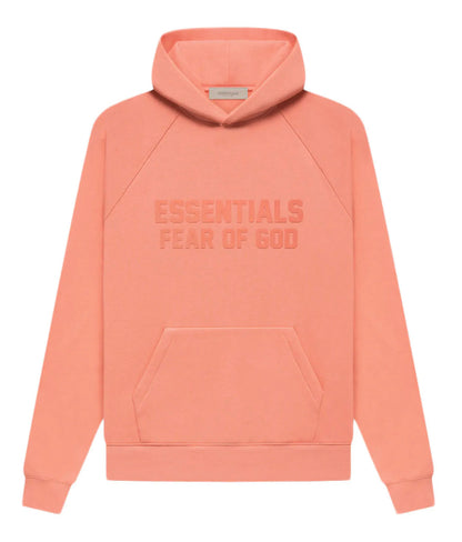 Fear of God Essentials Hoodie Coral