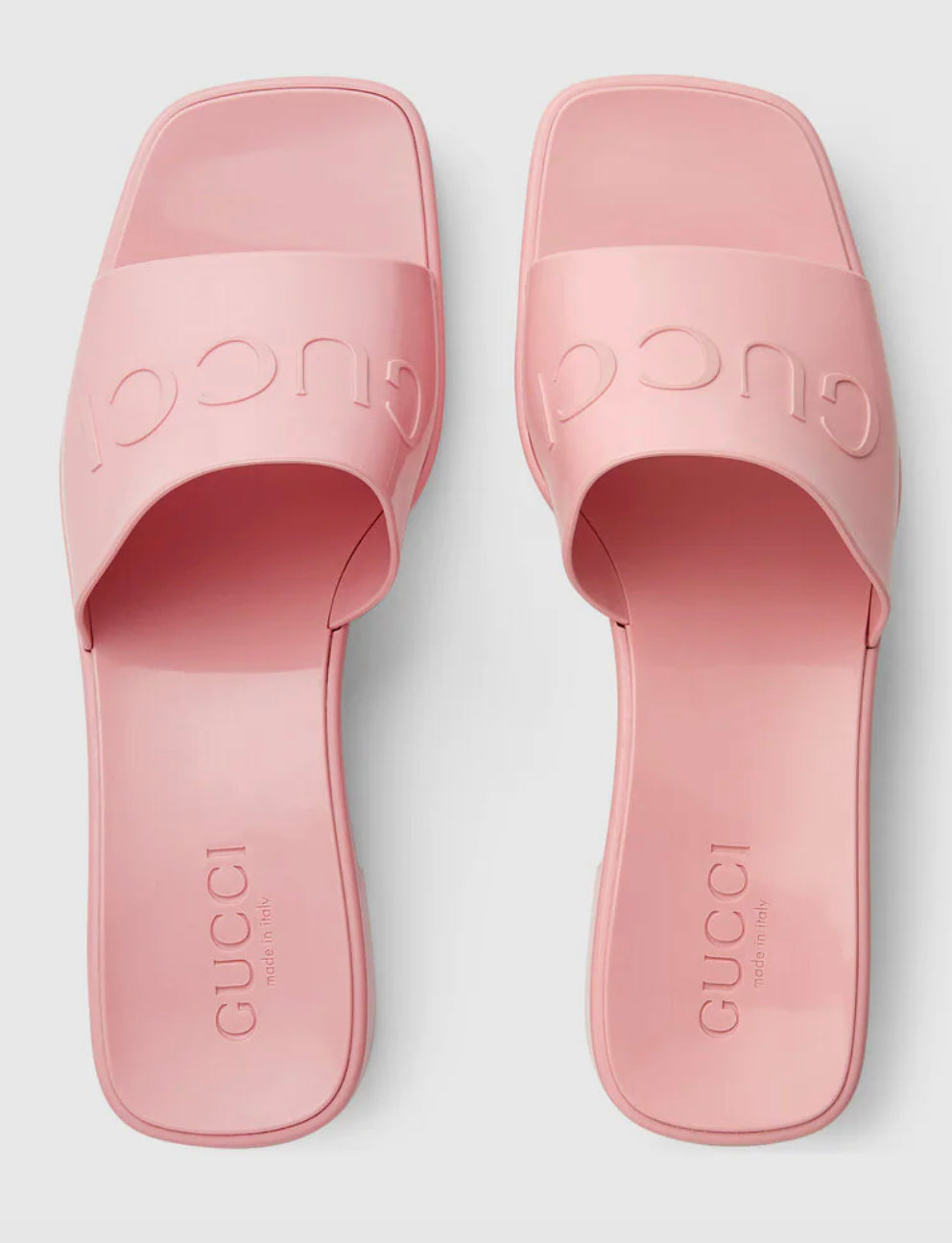 Gucci Women’s Rubber Slide Sandal (Preowned)