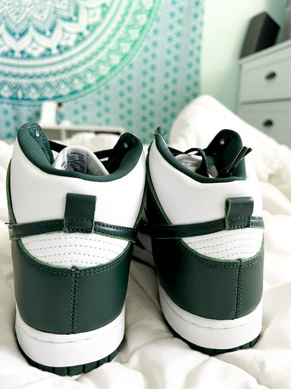 Nike Dunk High Spartan Green