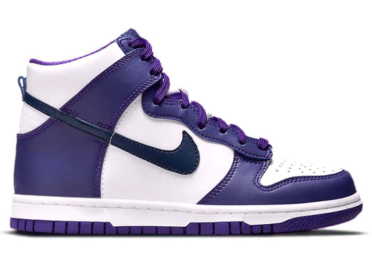 Nike Dunk High Court Purple Navy (GS)