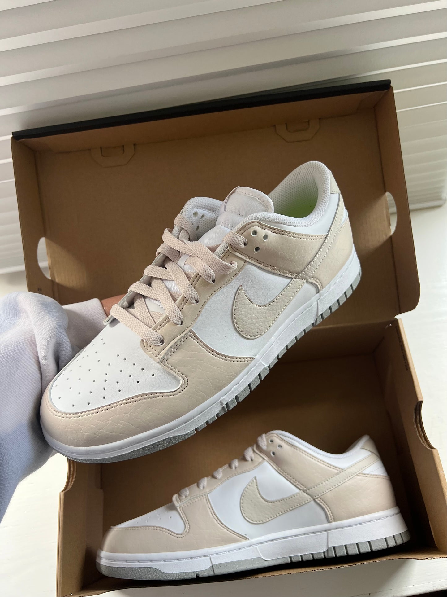 Nike Dunk Low Next Nature White Light Orewood Brown (W)