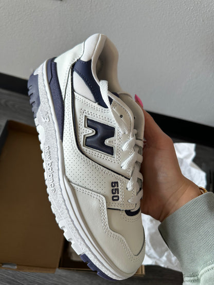 New Balance 550 White Dark Mercury (W)